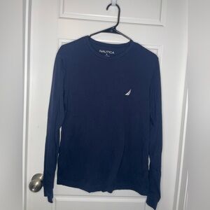 Men’s Small Navy Nautica‎ Long Sleeve Shirt